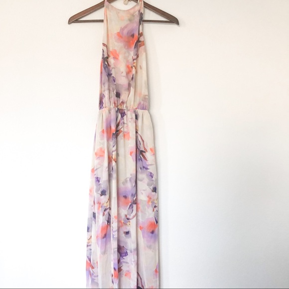 Show Me Your MuMu HEATHER HALTER MAXI IN FLORAL - Picture 4 of 8